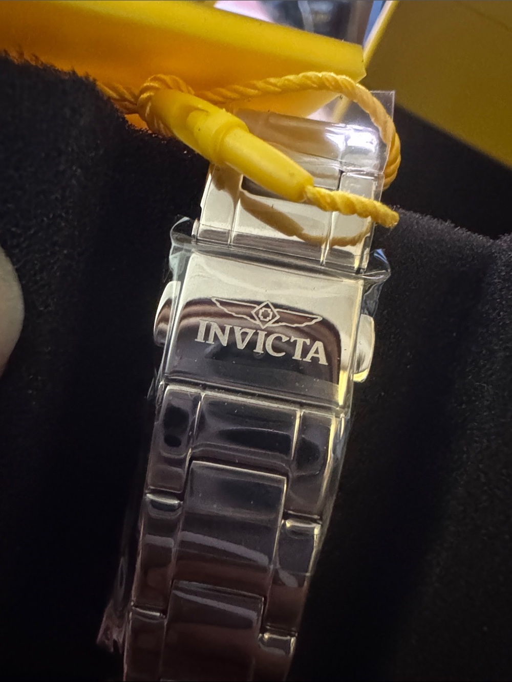 Invicta Silver Glitter Dial Stainless Steel Watch -Special Edition!! - Picture 2 of 3